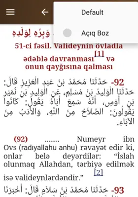 Peyğəmbərin Əxlaqı (Ədəbul Muf android App screenshot 5